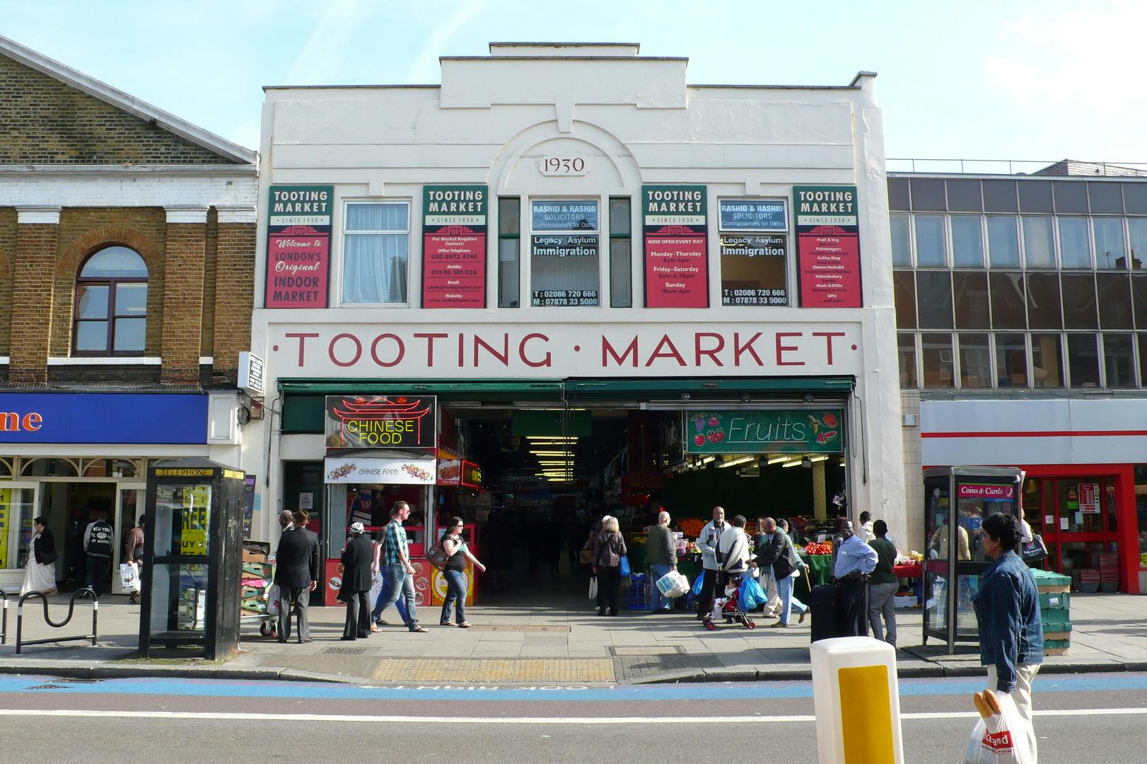 Palms of London, Tooting Market